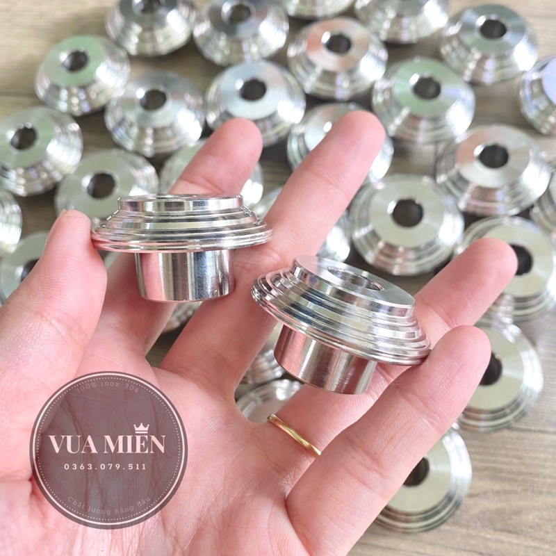 Bộ canh bánh trước inox 304 gắn cho Ex 150