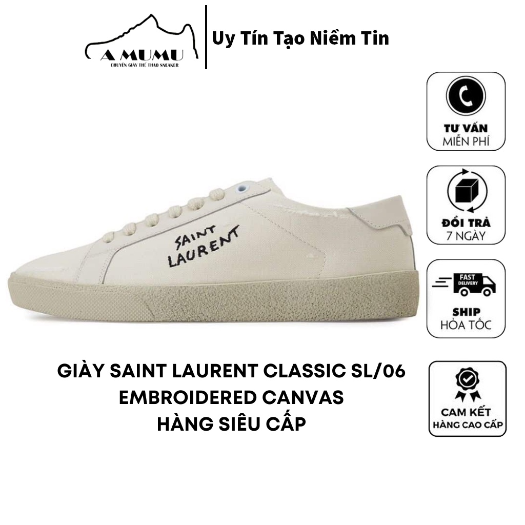 Giày Saint lc classic màu kem chất lượng cao full sz 36-43