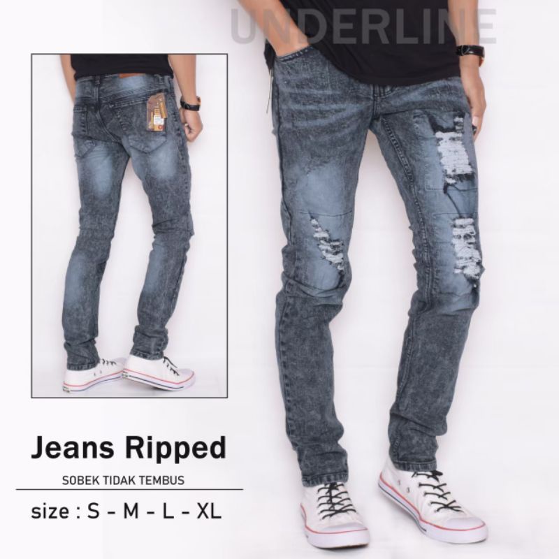 LEVIS Quần Jeans Rách Thời Trang Dành Cho Nam
