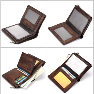 VÍ GẤP NAM DÁNG ĐỨNG DA RETRO - 2281907