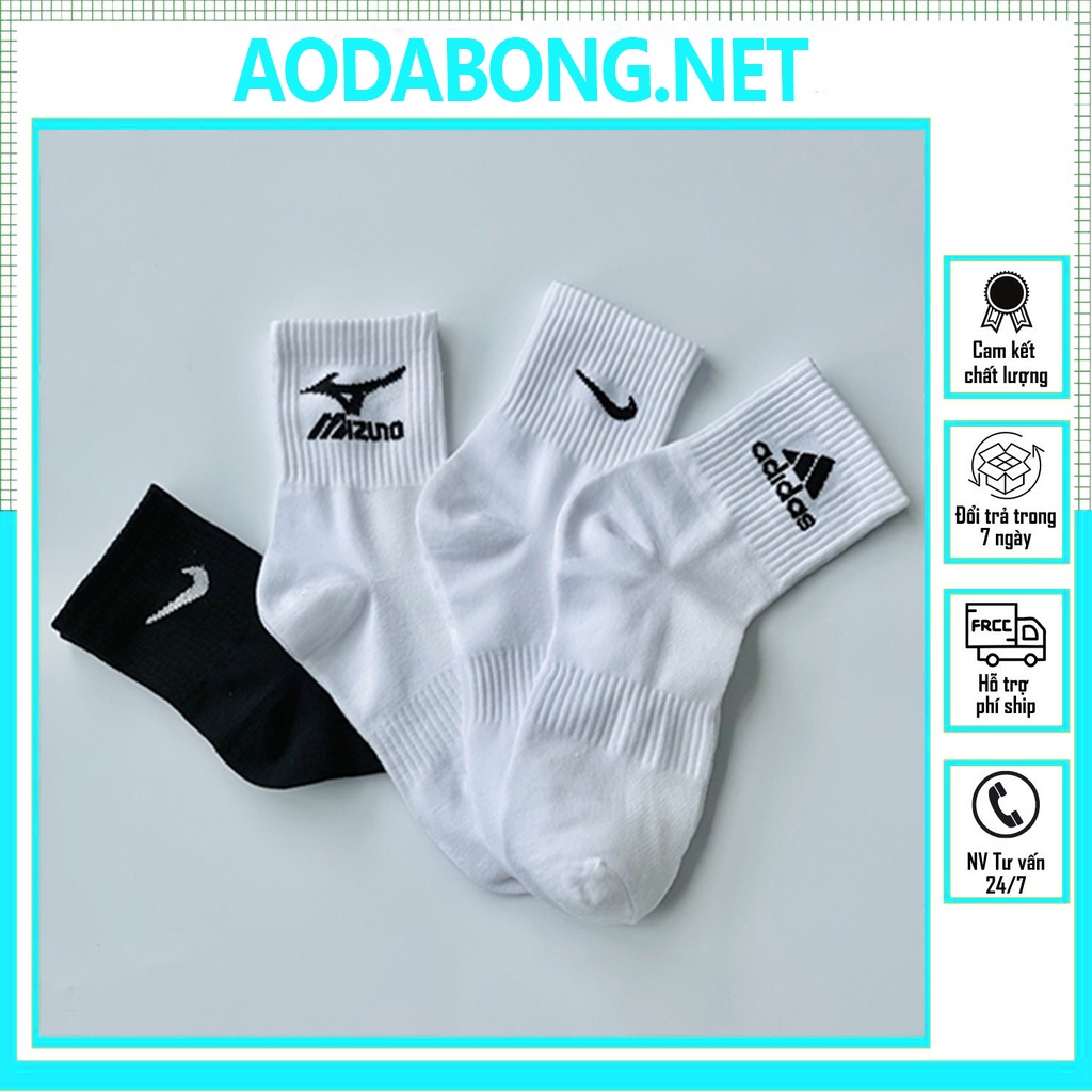 Tất Nike nhiều kích thước Ngắn - Trung - Cao. Hàng cao cấp dành cho thể thao, thời trang, nam nữ, Unisex. Có sỉ giá tốt