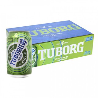 Thùng 24 lon bia Tuborg (330mlx24)