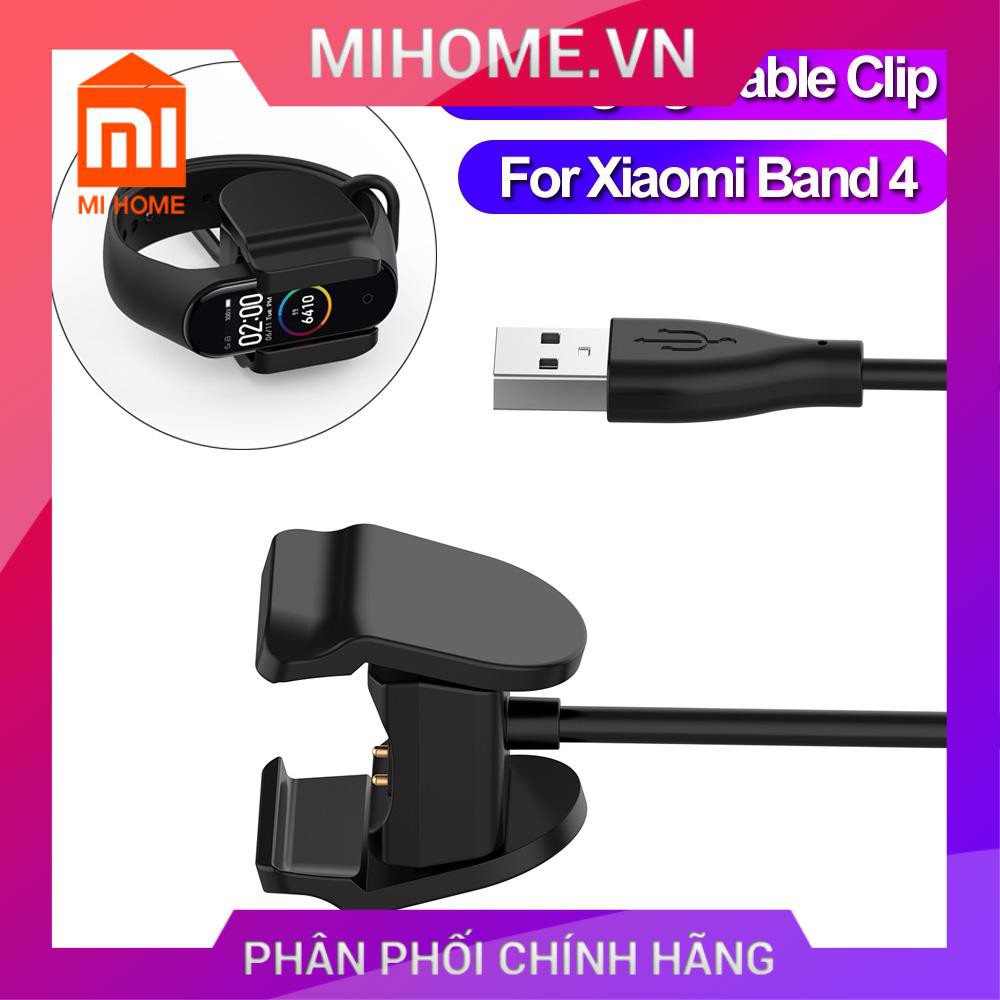 Sạc kẹp Mi band 4 không cần tháo dây chính hãng MJB