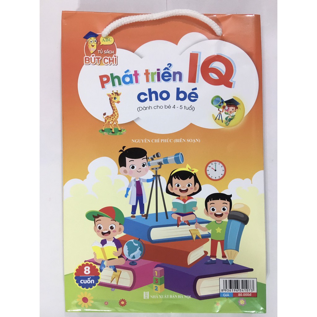 Combo Bộ Phát Triển IQ Cho Bé 4-5 Tuổi - 8q