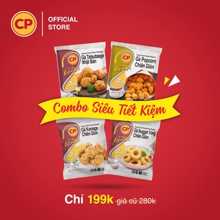 CP Combo Siêu Tiết Kiệm - Gồm 4 món Gà chiên giòn siêu ngon và bổ dưỡng