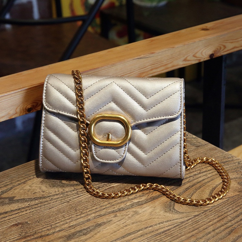 Túi đeo vai IELGY hình vuông cỡ nhỏ phong cách Hồng Kông cổ điển thời trang cho nữ