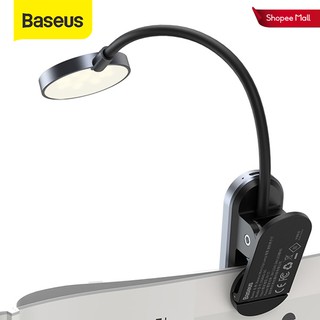 Đèn LED nhỏ Baseus kẹp thành bàn không dây cảm ứng sạc USB để đọc sách vào