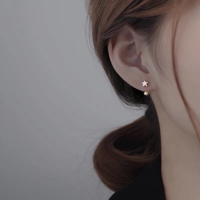 Bông tai móc thiết kế xinh xắn