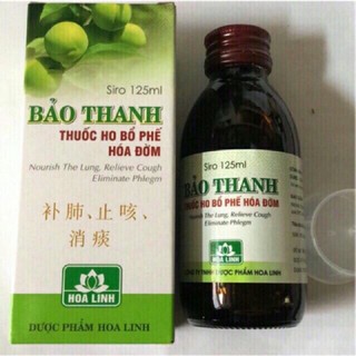 Siro ho Bảo Thanh bổ phế hoá đờm (chai 125ml)