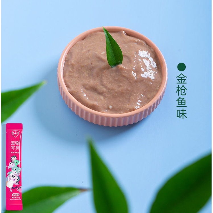 Súp Thưởng Pate Xiao Wang Nhiều Dinh Dưỡng Cho Mèo Yêu Thích - Thanh 15gram