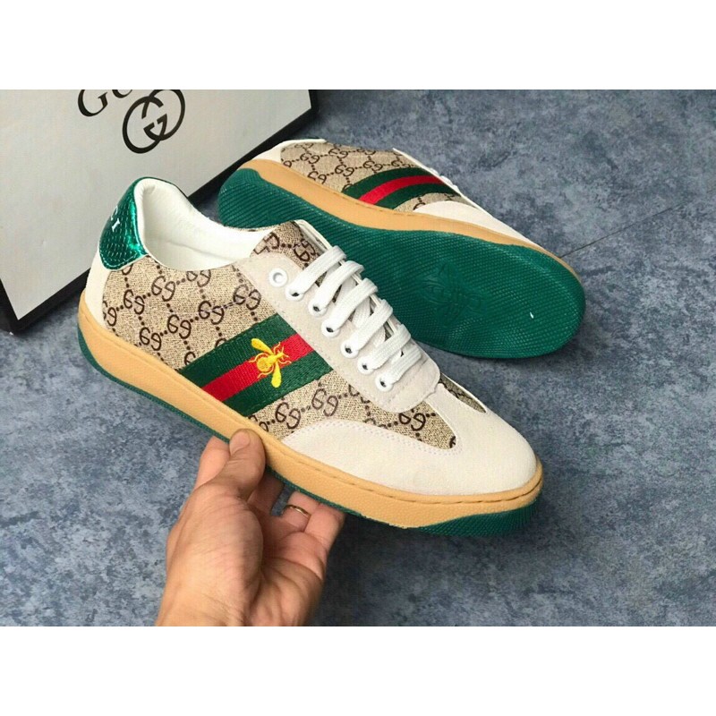 Giày gcci nam dây buộc fulbox