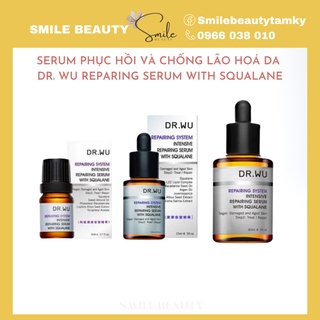Serum drwu phục hồi, chống lão hóa Squalane Dr.wu (giá săn sale)