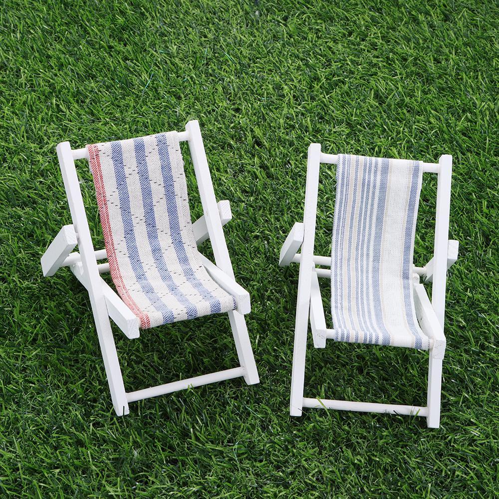 Mô Hình Ghế Bãi Biển Trang Trí Nhà Búp Bê Tỉ Lệ 1: 12