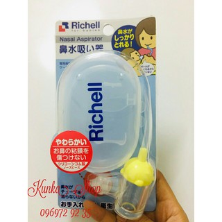 Hút mũi Richekk silicon kèm hộp đựng- Chính hãng