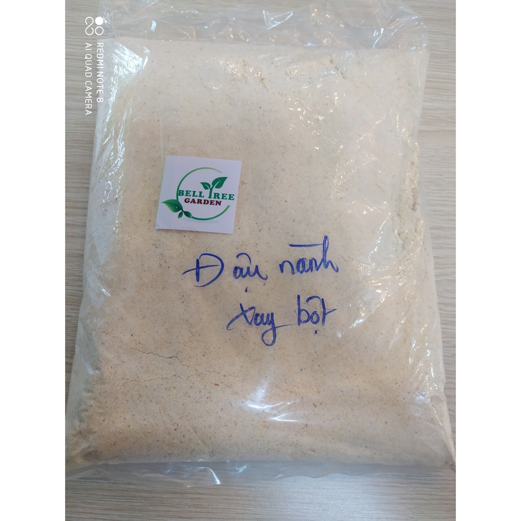 1kg - Đậu nành xay sẵn dùng để ủ phân đỗ tương