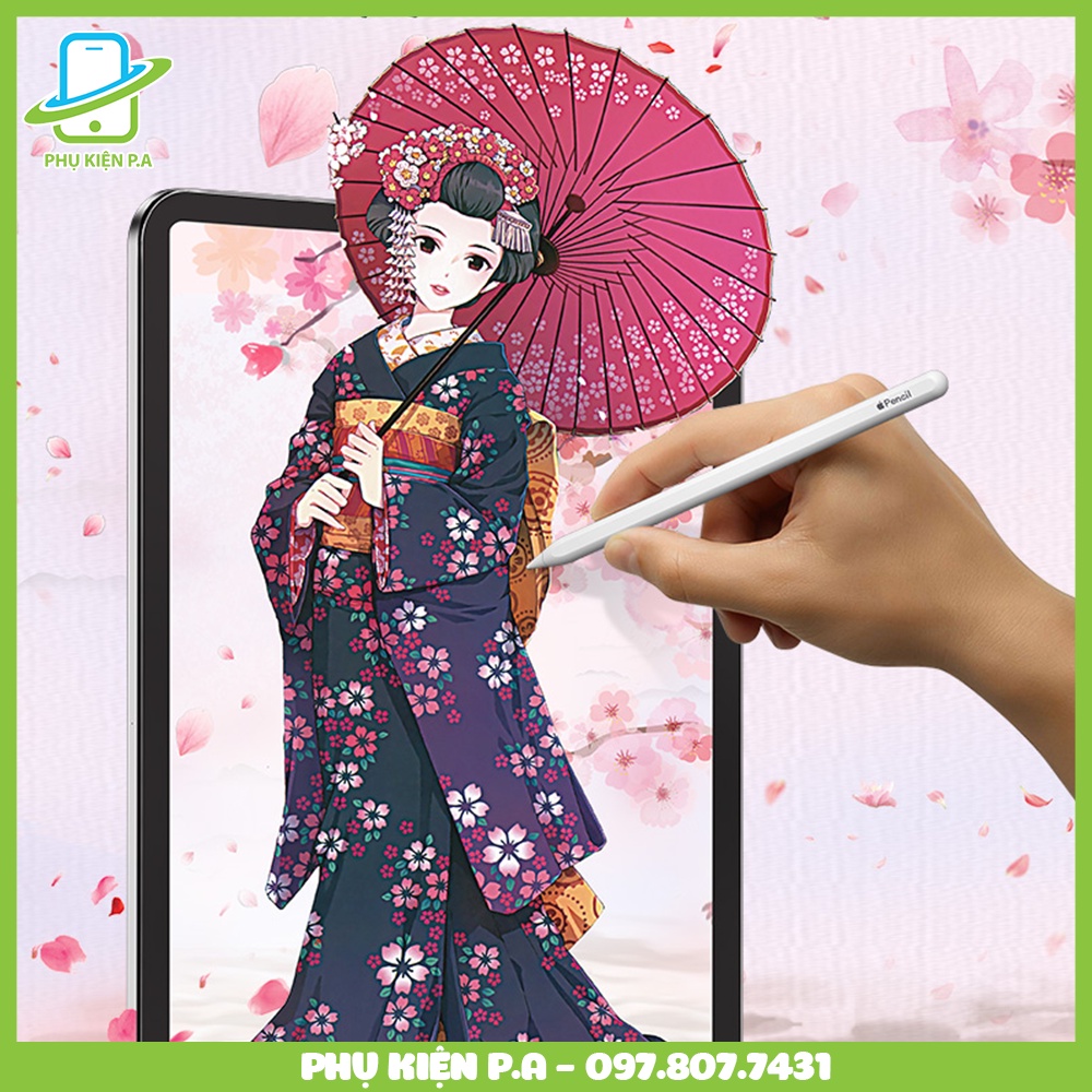 Miếng dán PaperLike Nhật Bản cho iPad Pro 11/12.9, Air 1/2/3/4/5, Mini 1/2/34/5/6, Gen 5/6/7/8/9