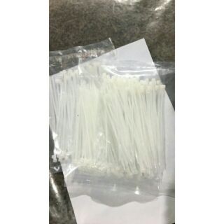 100 sợi dây rút trắng 10cm