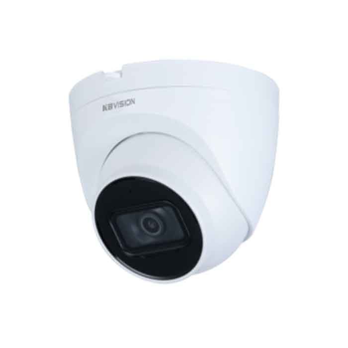 Camera IP Dome hồng ngoại 2.0 Megapixel KBVISION KX-A2112N3 -Hàng chính hãng lắp cho nhà xưởng, hỗ trợ cấp nguồn poe
