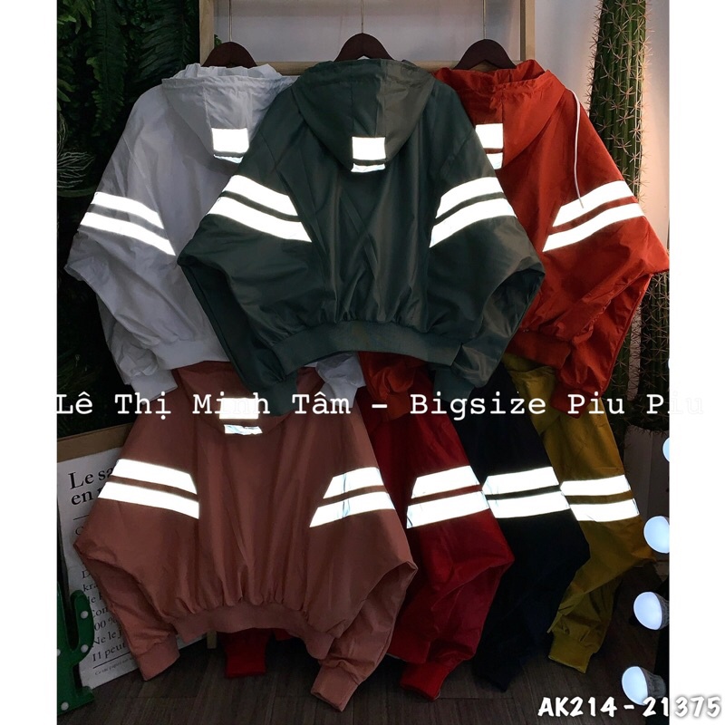 Áo khoác bigsize dù 2 lớp 🌈🌈 video thật