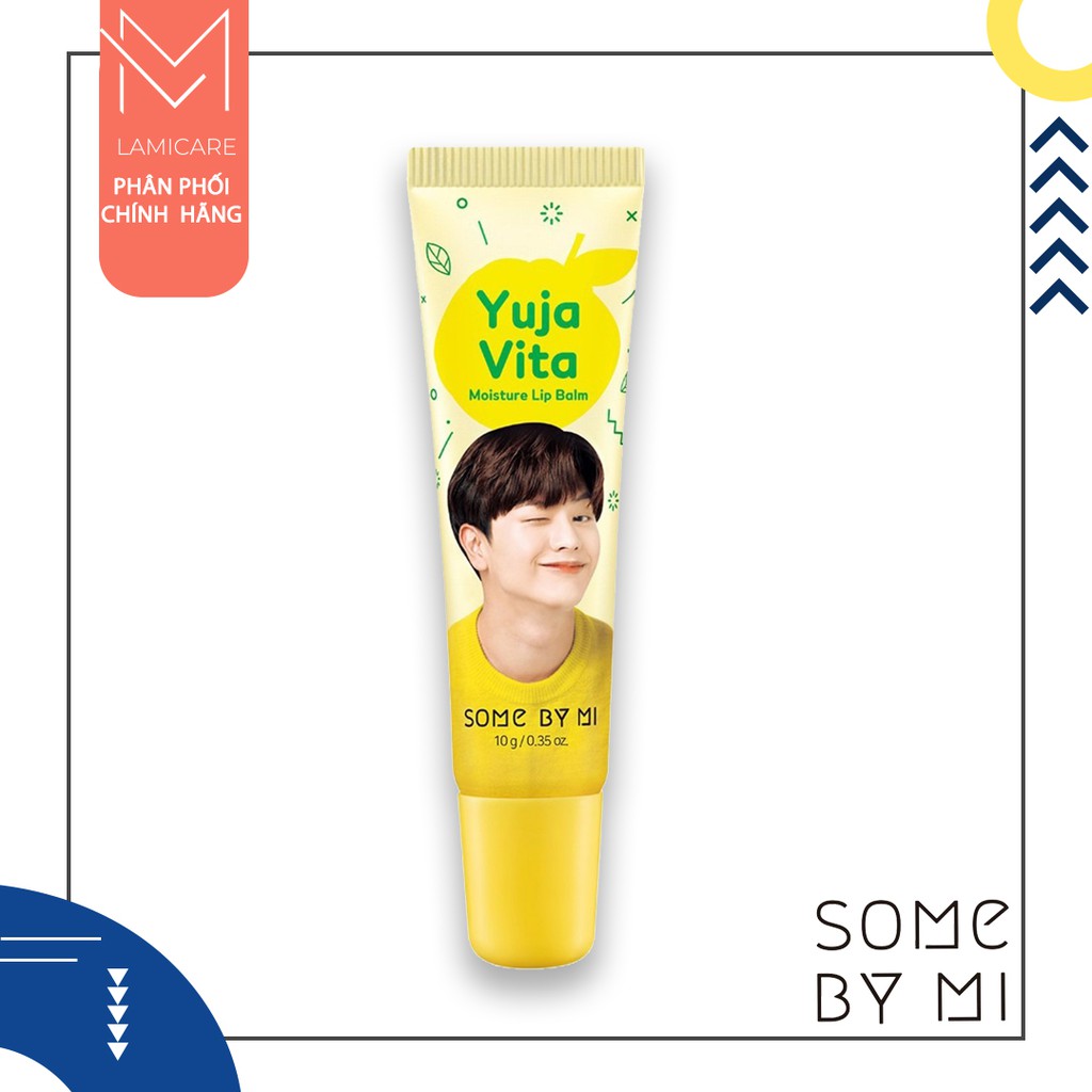 Son dưỡng cấp ẩm some by mi yuja vita moisture lip balm 10g - Lamicare