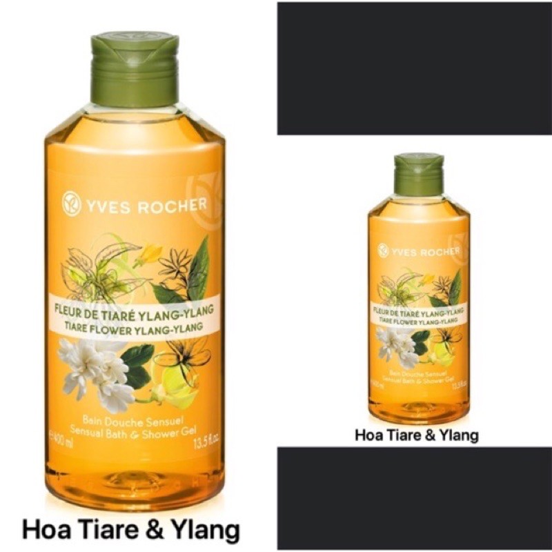 Sữa tắm Yves Rocher YLANG (400ml và 200ml)