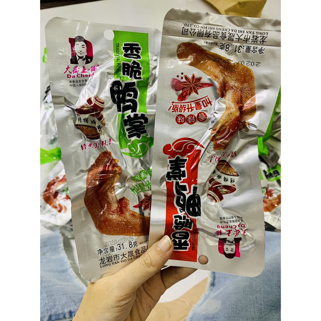 [XẢ KHO] Chân Vịt Cay DaCheng - Gói To 31,8gr | BigBuy360 - bigbuy360.vn