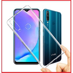 Ốp lưng ViVo Y17/ Y15/ Y12/ Y3 - Dẻo - Trong suốt - Lâu ố vàng