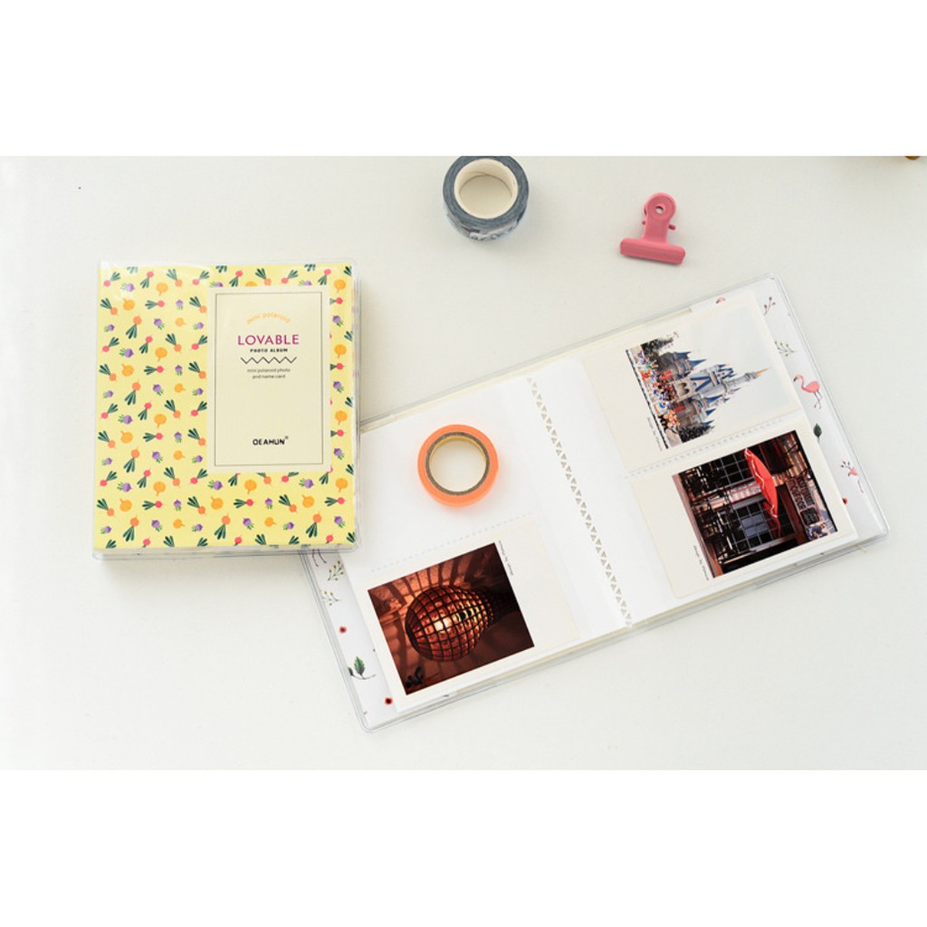 Album Ảnh Polaroid mini cỡ ảnh 6x9(để vừa 64 ảnh 6x9)