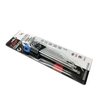BỘ LỤC GIÁC 9 CÂY T10-T50, ĐẦU BÔNG MAI, CÓ LỖ - TOP KTH001