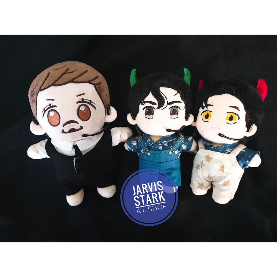 Phụ kiện tai nghe cho doll 15/20cm