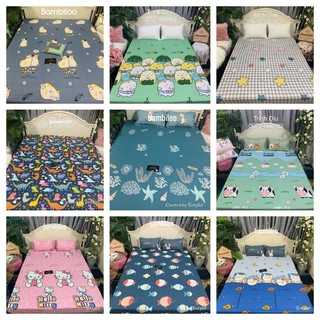 GA CHỐNG THẤM COTON CAO CẤP - DRAP CHỐNG THẤM PHỦ NANO KHÁNG KHUẨN, NẰM TRỰC TIẾP KHÔNG BÍ, NÓNG CHO BÉ