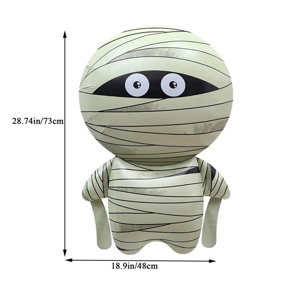 1 Bong Bóng Bơm Hơi Hình Mẹ Dùng Trang Trí Halloween