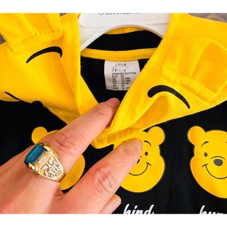Bộ sét 3 gấu Pooh size 6m-9m