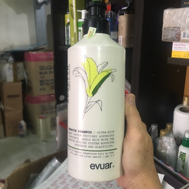 Dầu xả siêu mượt EVUAR KERATIN COLLAGEN 758ml