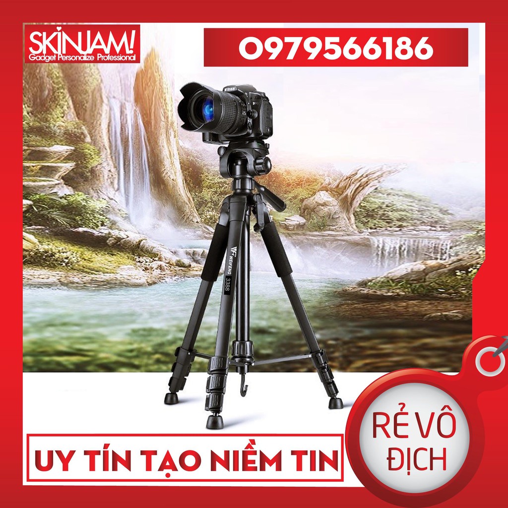 Chân Giá Đỡ Cao Cấp Tripod 3388 Dùng Cho Máy ảnh/ Điện thoại / Camera Có bluetooth Remote