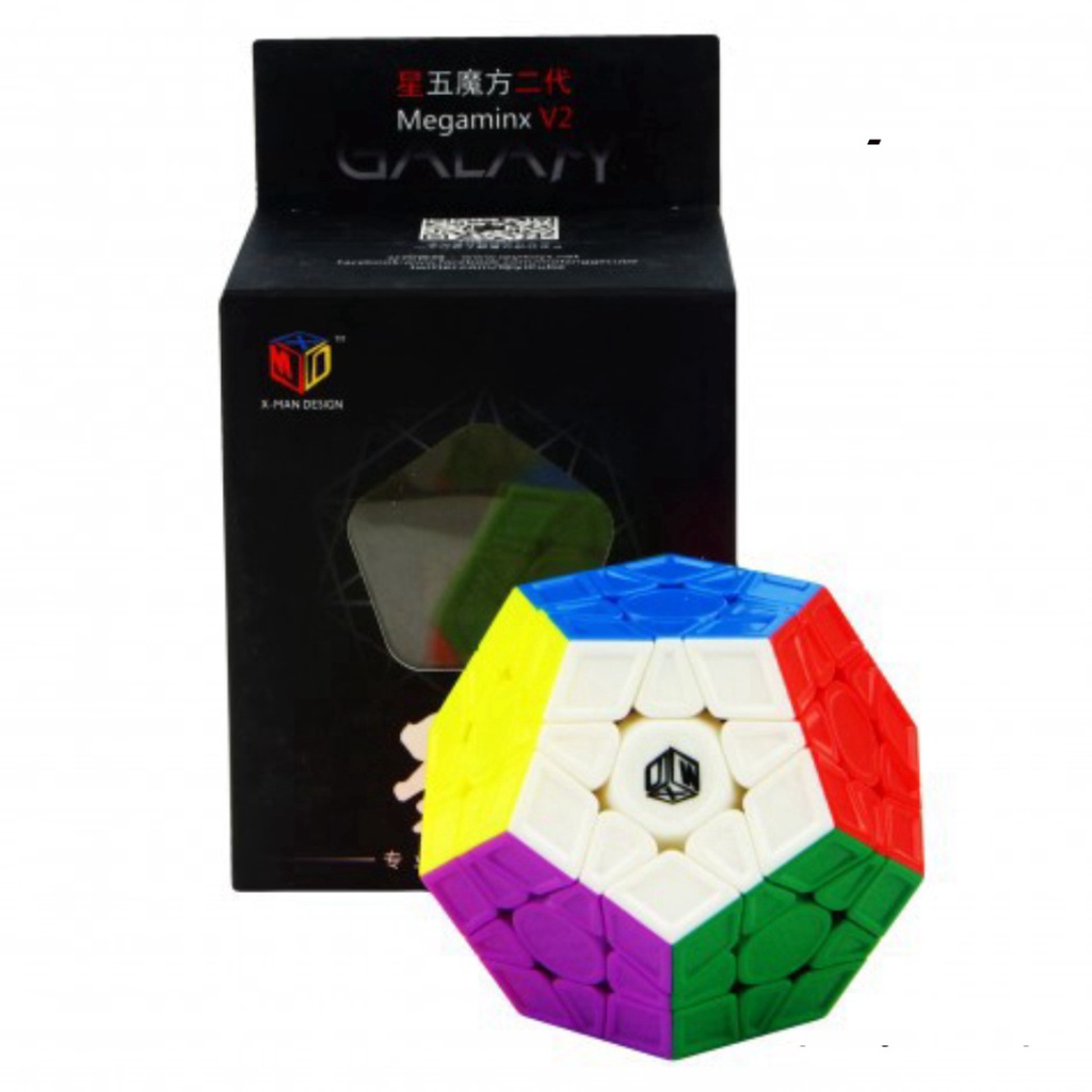 Rubik Megaminx Biến Thể 12 Mặt - QiYi X-Man Galaxy Megaminx V2 M