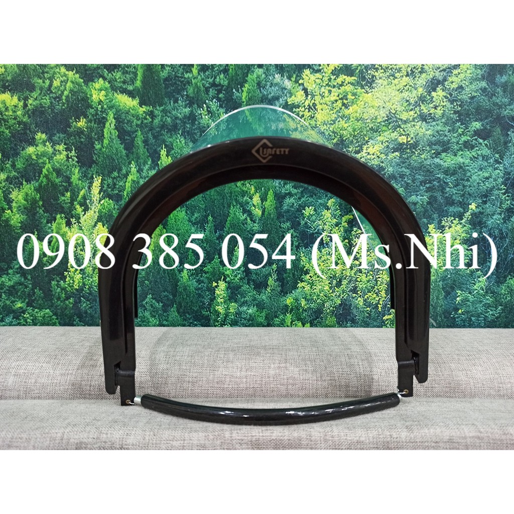 Bộ mặt nạ mài cắt hãng Usafety (Gọng lò xo kèm kính che mặt)- Hình thật