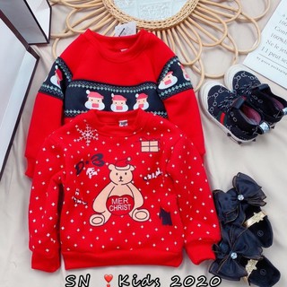 Xả Áo nỉ bông noel cho bé