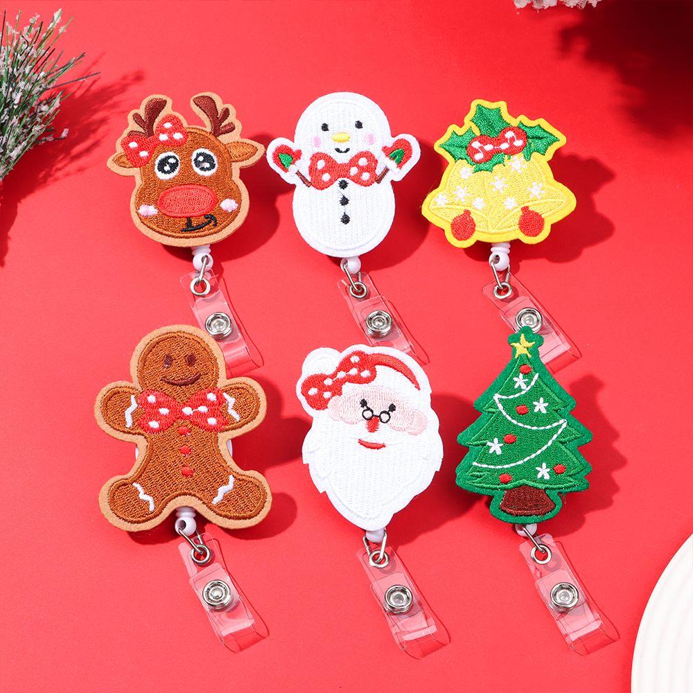PISTA Huy Hiệu Cài Áo Hình Người Tuyết Gingerbread Man Dễ Thương