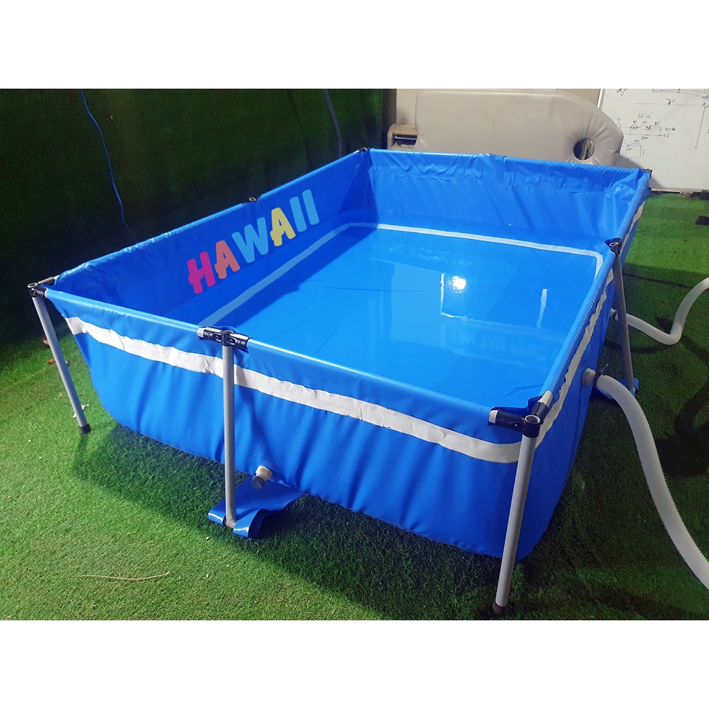 Hồ bơi Hawaii khung kim loại