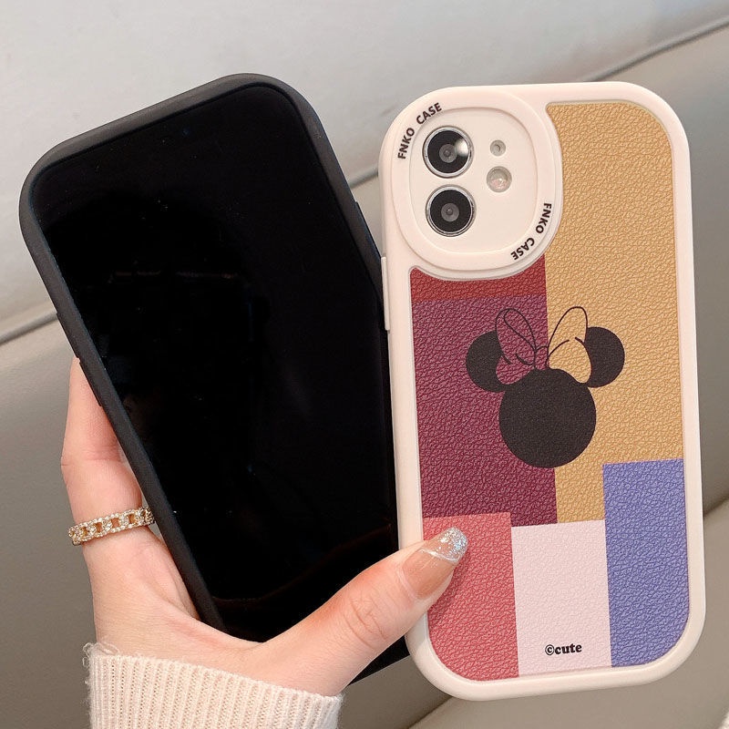 Ốp Điện Thoại Hình Chuột Máy Ảnh Cho IPhone 12 13 11 Pro Max X Xs Max Xr 7 8 Plus Fes1