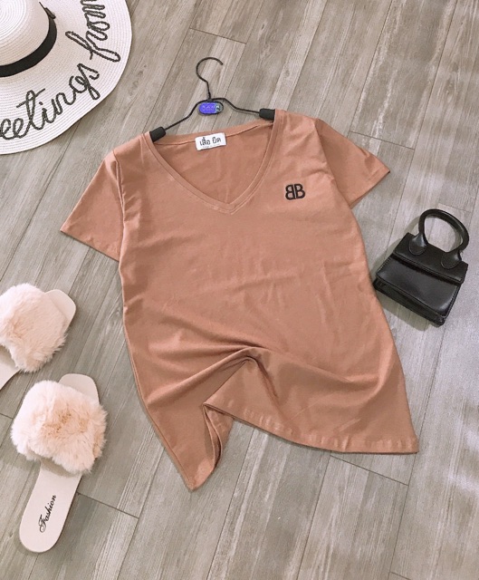 ÁO THUN THÁI CỔ TIM [ Hàng có sẵn ] | BigBuy360 - bigbuy360.vn