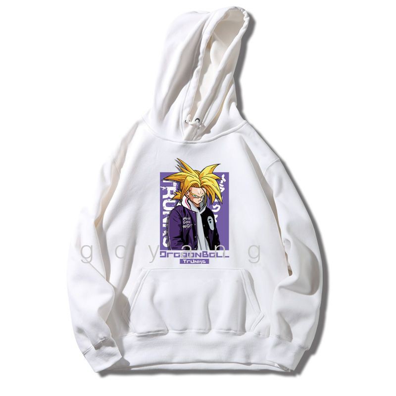 Áo hoodie Goku oversize Unisex phong cách Hàn Quốc