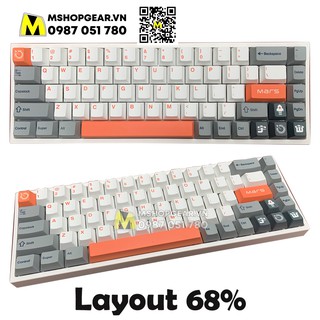 Keycap Sao hỏa – Mars thick pbt cherry profile dye-sub