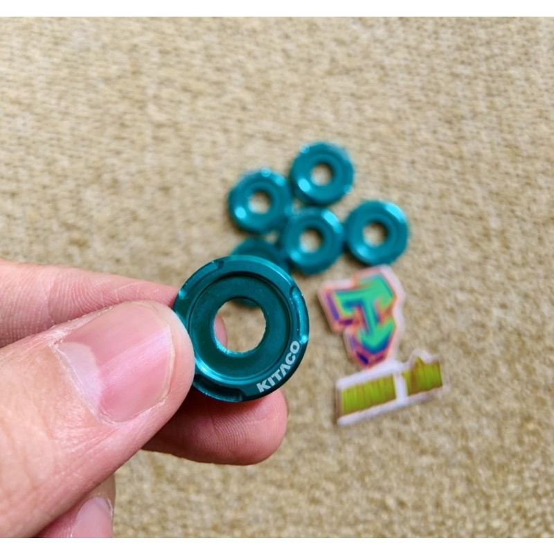 Lông đền nhôm CNC Kitaco Cao Cấp 6li.