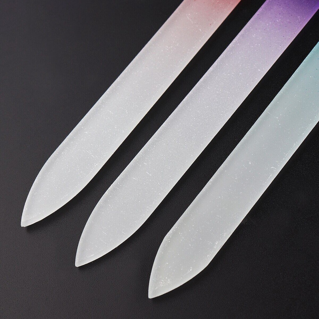 1 Cây Dũa Móng Kính Pha Lê Đơn Sắc