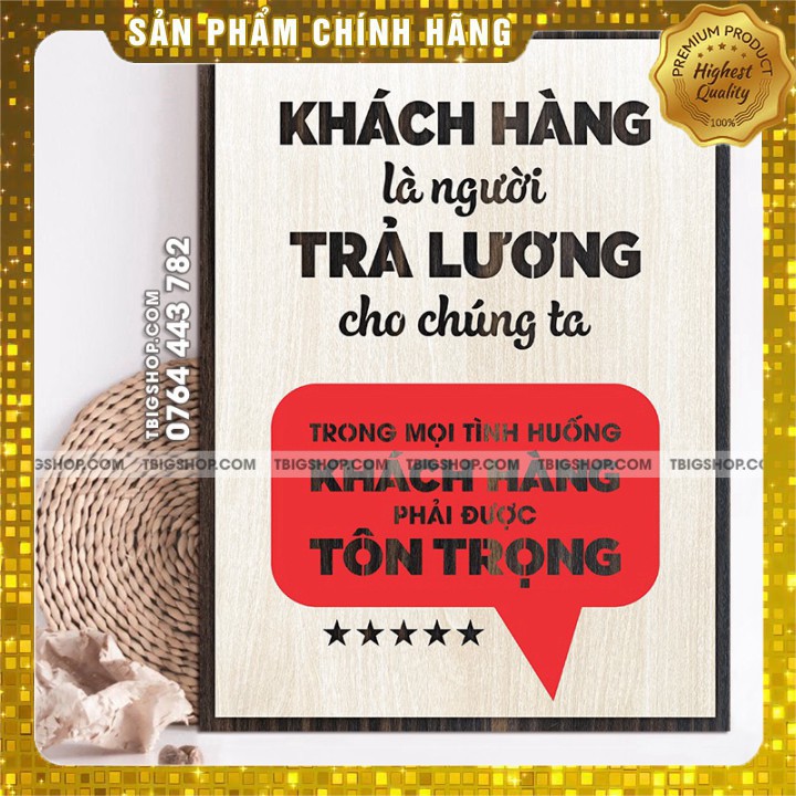 [tranh khắc laser] [COMBO 07] Bộ 2 tranh gỗ treo văn phong tạo động lực cho nhân viên kinh doanh