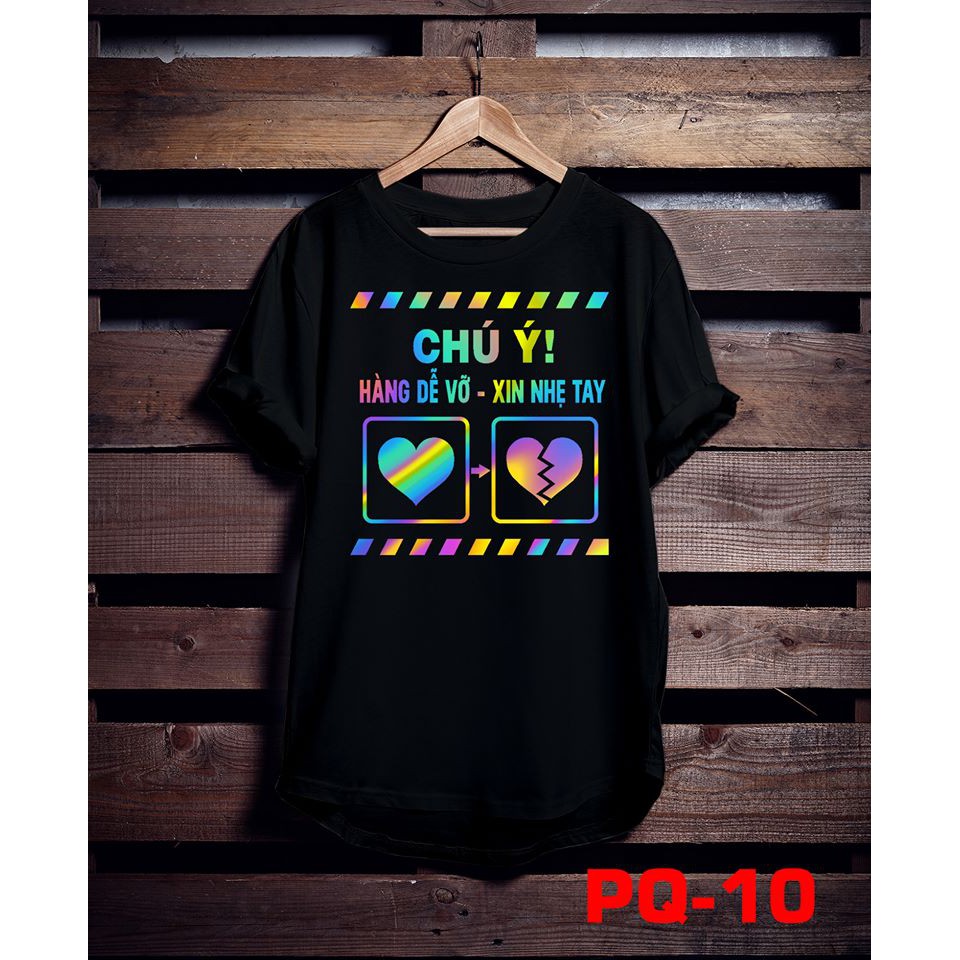 Áo phông phản quang bảy màu Hàng dễ vỡ, nhẹ tay, áo thun nam nữ, quần khaki, quần nữ, sét bộ mặc ở nhà MODY