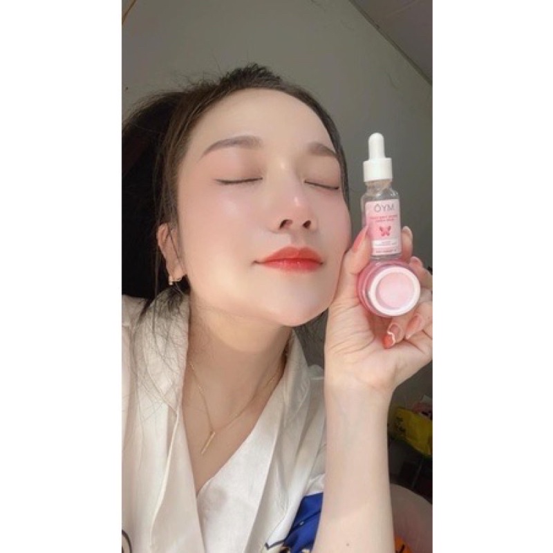 Combo Face Dưỡng Trắng Da Căng Bóng (