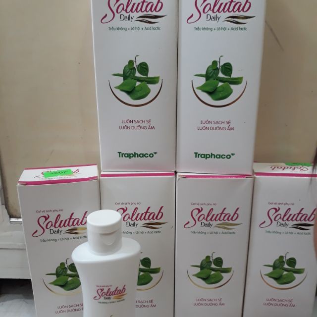 Gel Vệ Sinh Phụ Nữ Solutab Daily 100ml